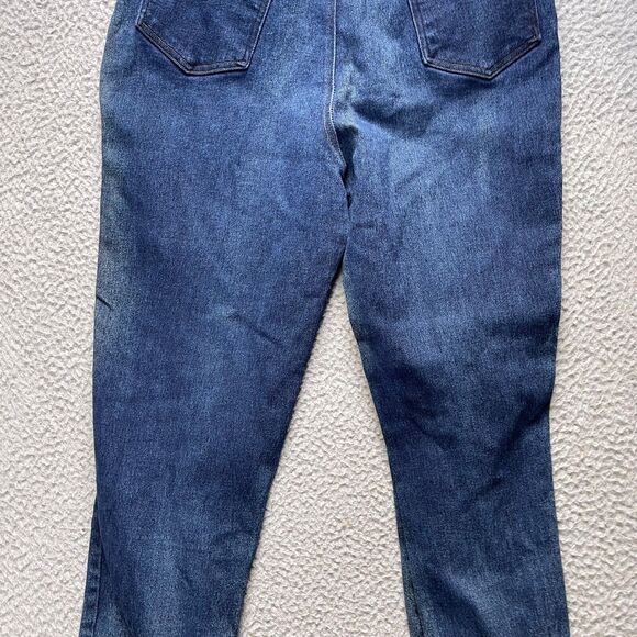 Jeantonics Jeans Womens Size 18 Blue Denim Tapered Skinny Dark Wash - Picture 9 of 15